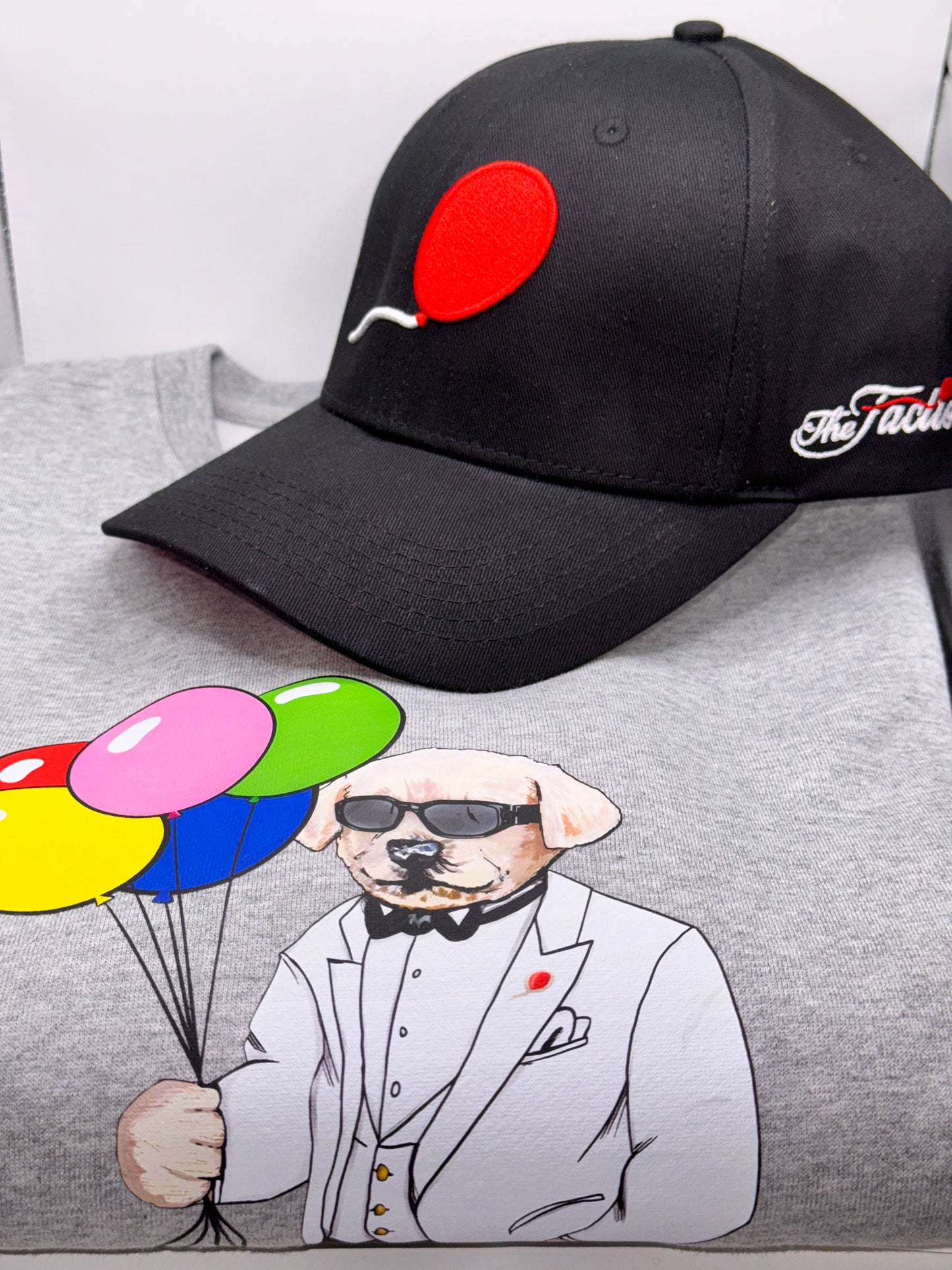 The Faction Apparel Red Balloon Dad Hat
