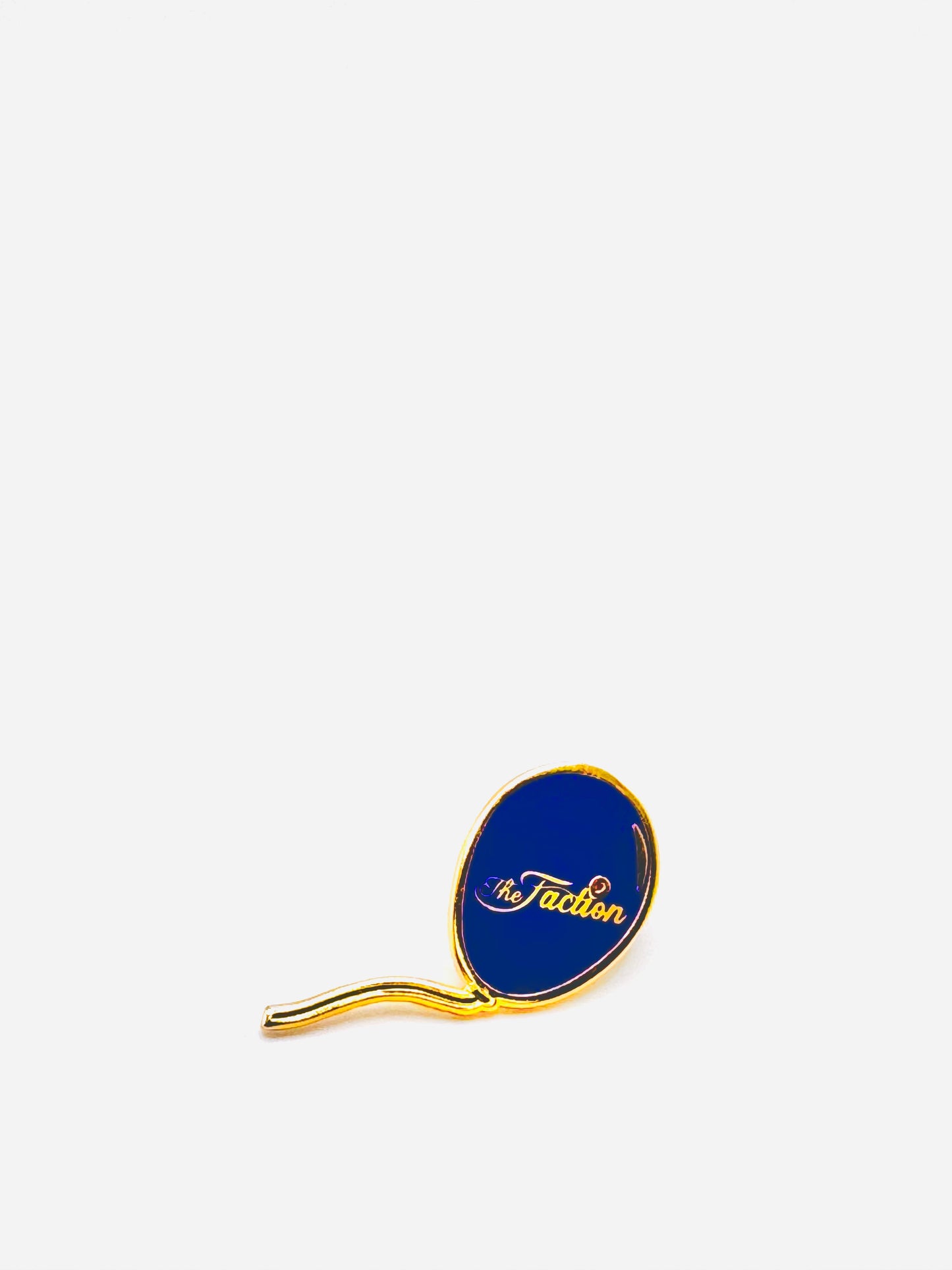 The Faction Purple Violet Balloon Lapel Pin