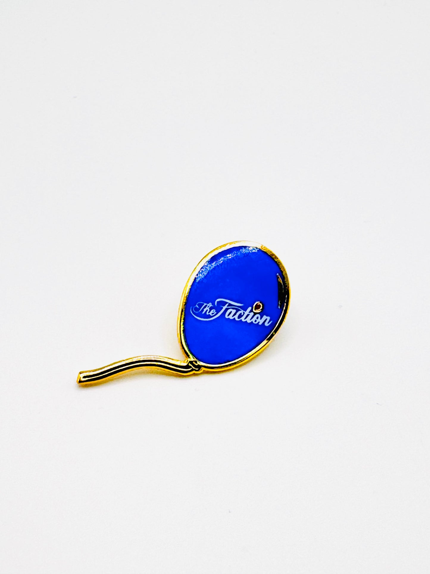 The Faction Blue Balloon Lapel Pin