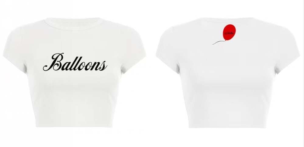 The Faction ‘Balloons’ Cropped Tee