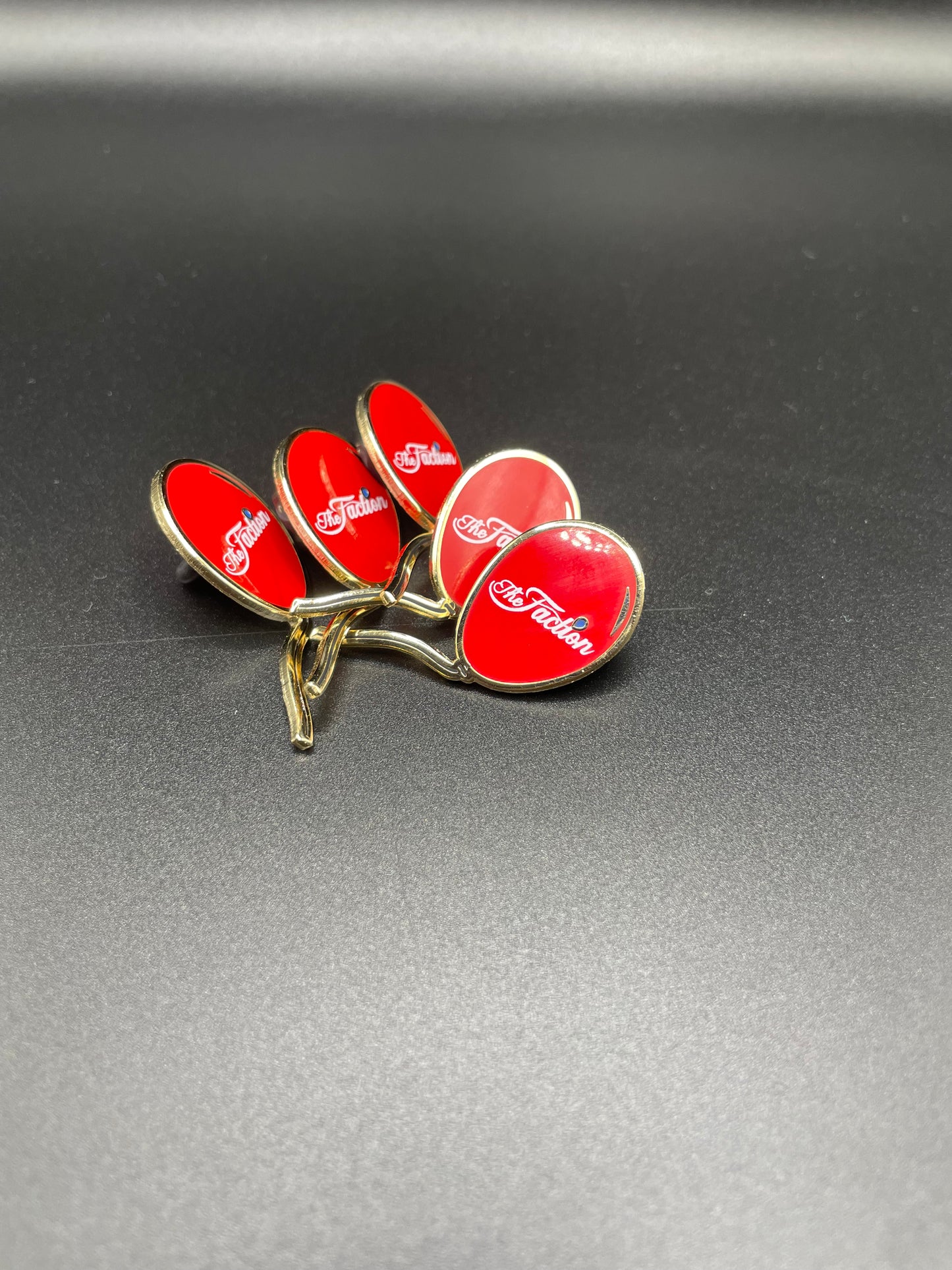 The Faction Classic Red Lapel Pin