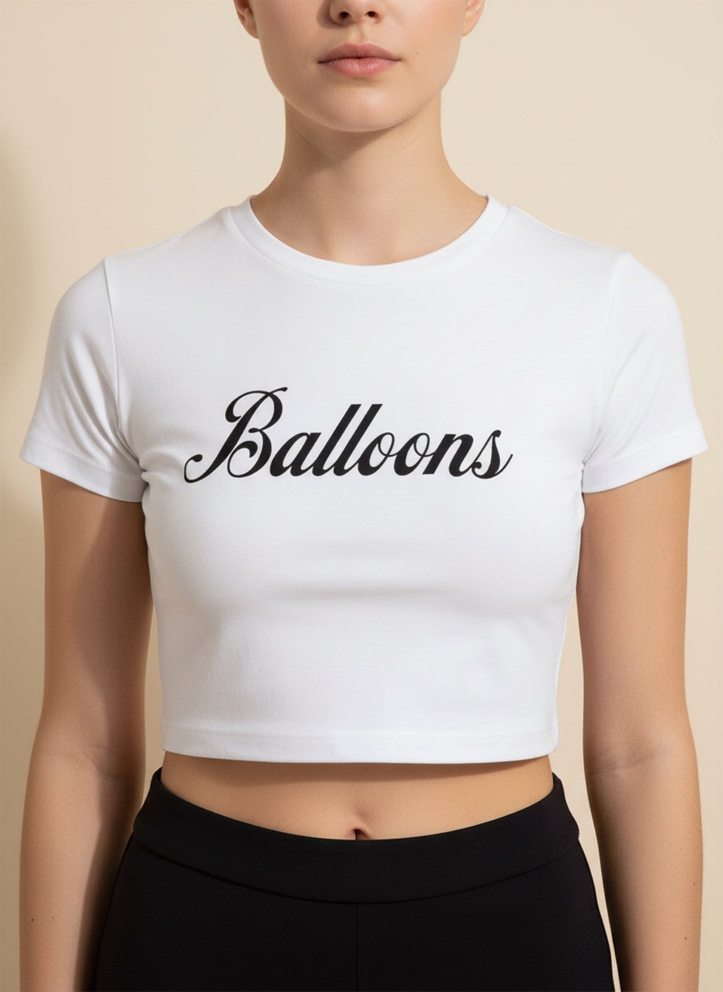 The Faction ‘Balloons’ Cropped Tee