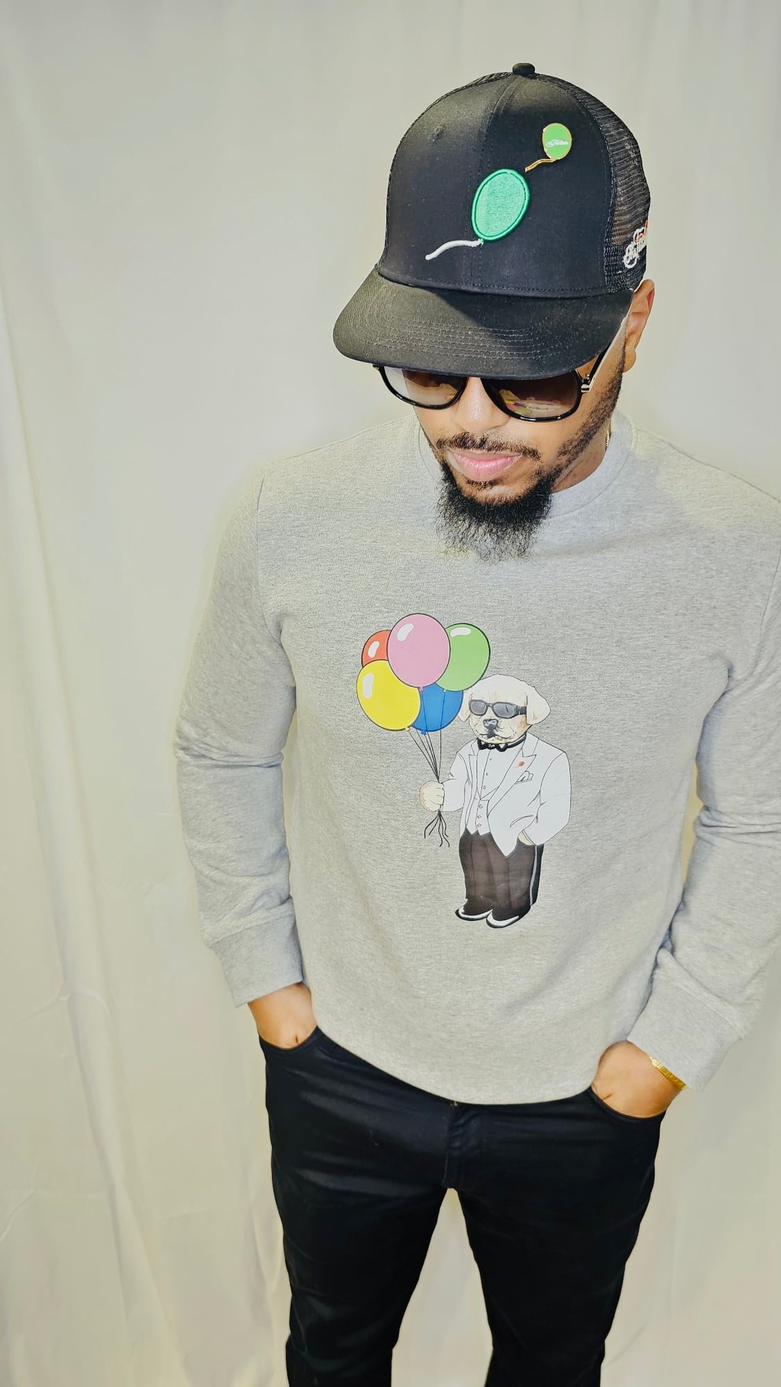 The Faction NYC Tuxedo Dog Sweatshirt