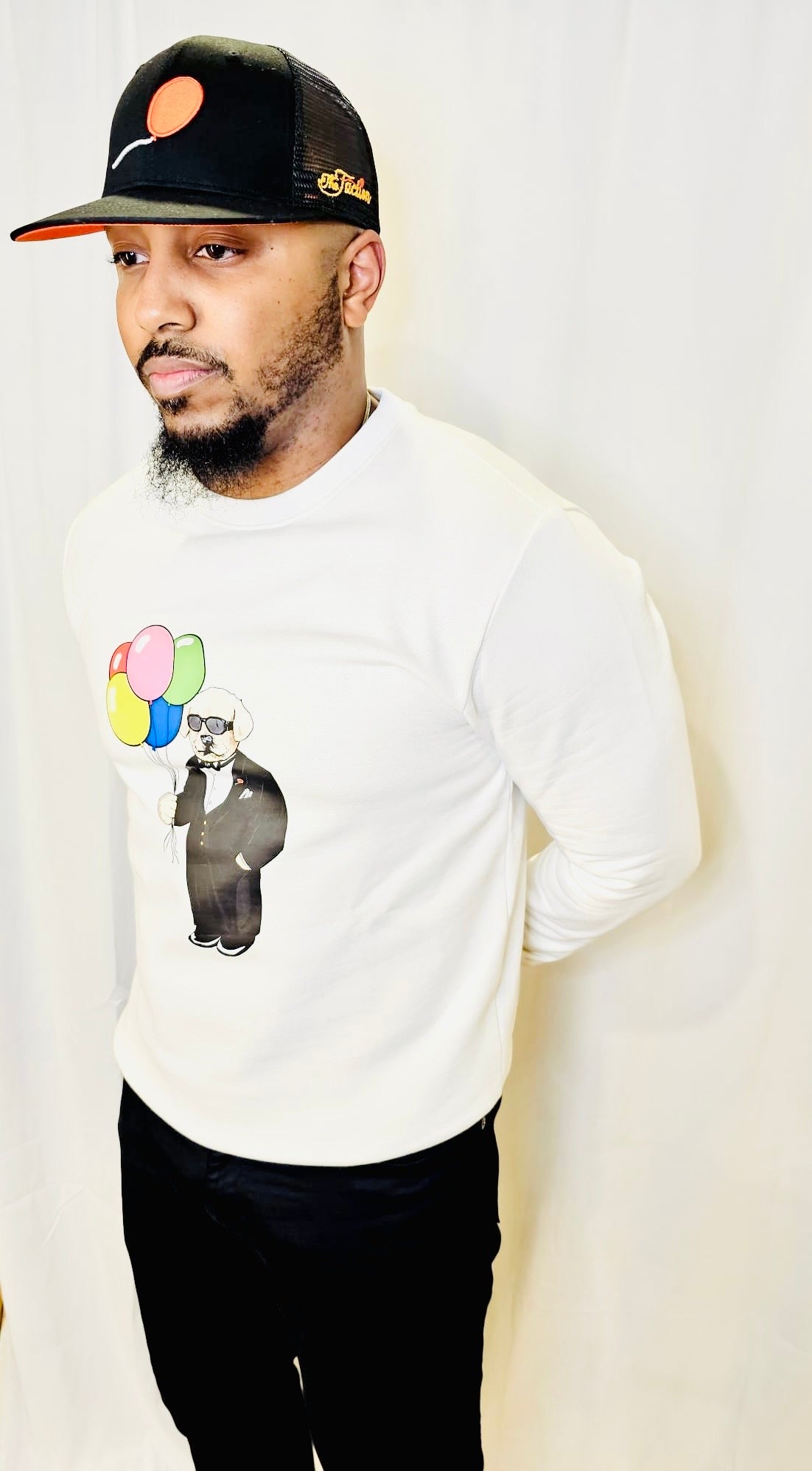 The Faction NYC Tuxedo Dog Sweatshirt