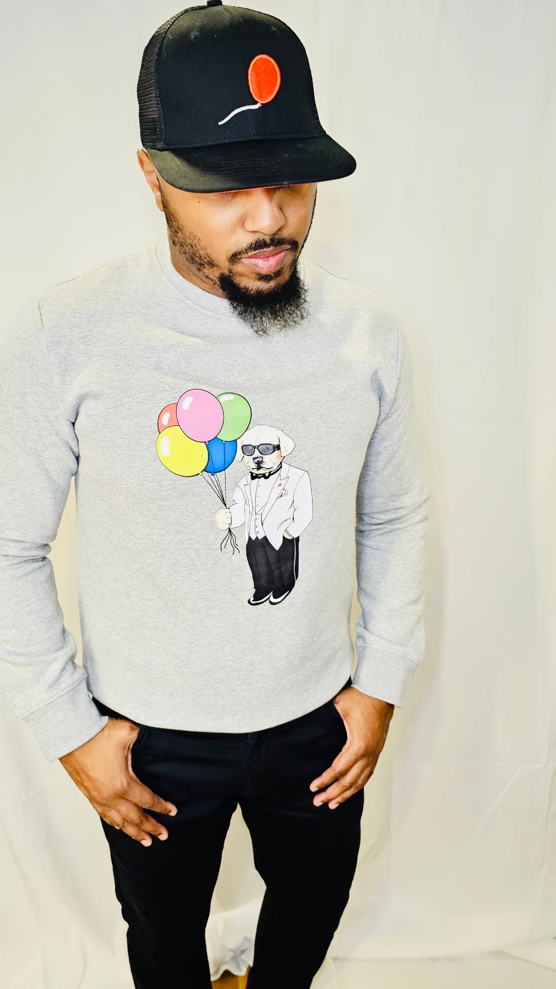 The Faction NYC Tuxedo Dog Sweatshirt