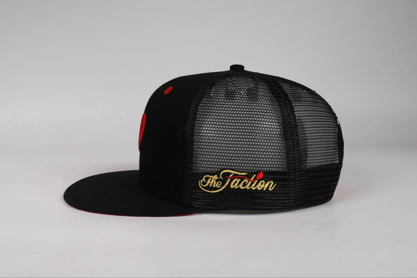 The Faction Red Ascension Trucker Hat