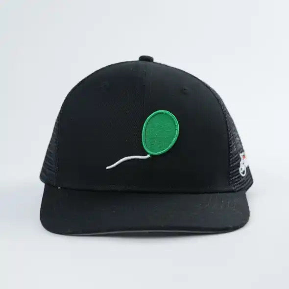 The Faction Green Balloon Trucker/Mesh hat