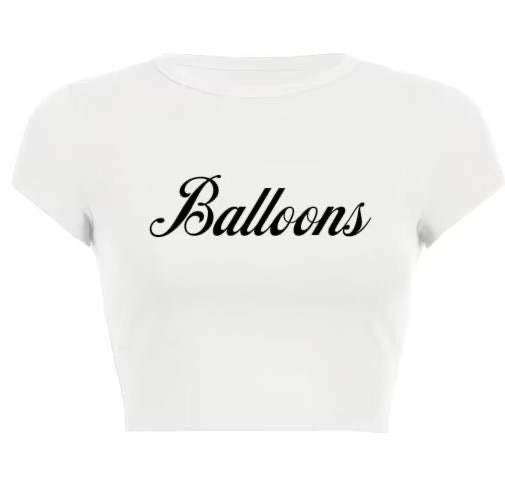 The Faction ‘Balloons’ Cropped Tee