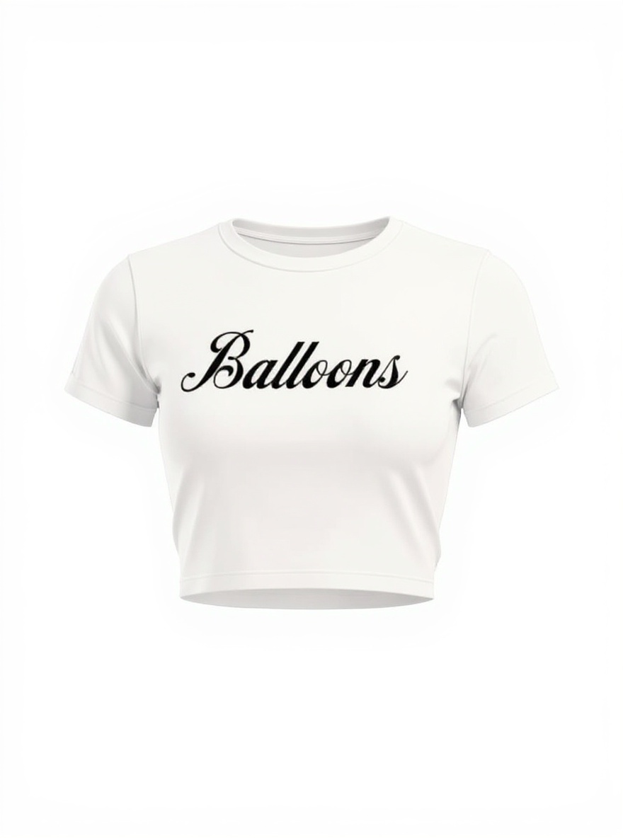 The Faction ‘Balloons’ Cropped Tee