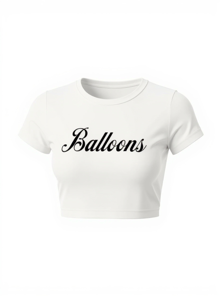The Faction ‘Balloons’ Cropped Tee