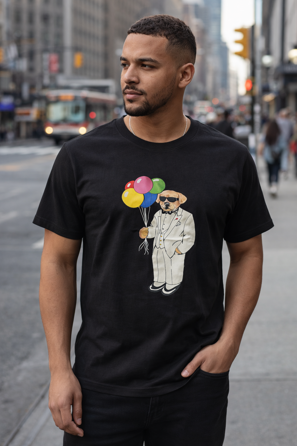 The Tuxedo Dog T-Shirt
