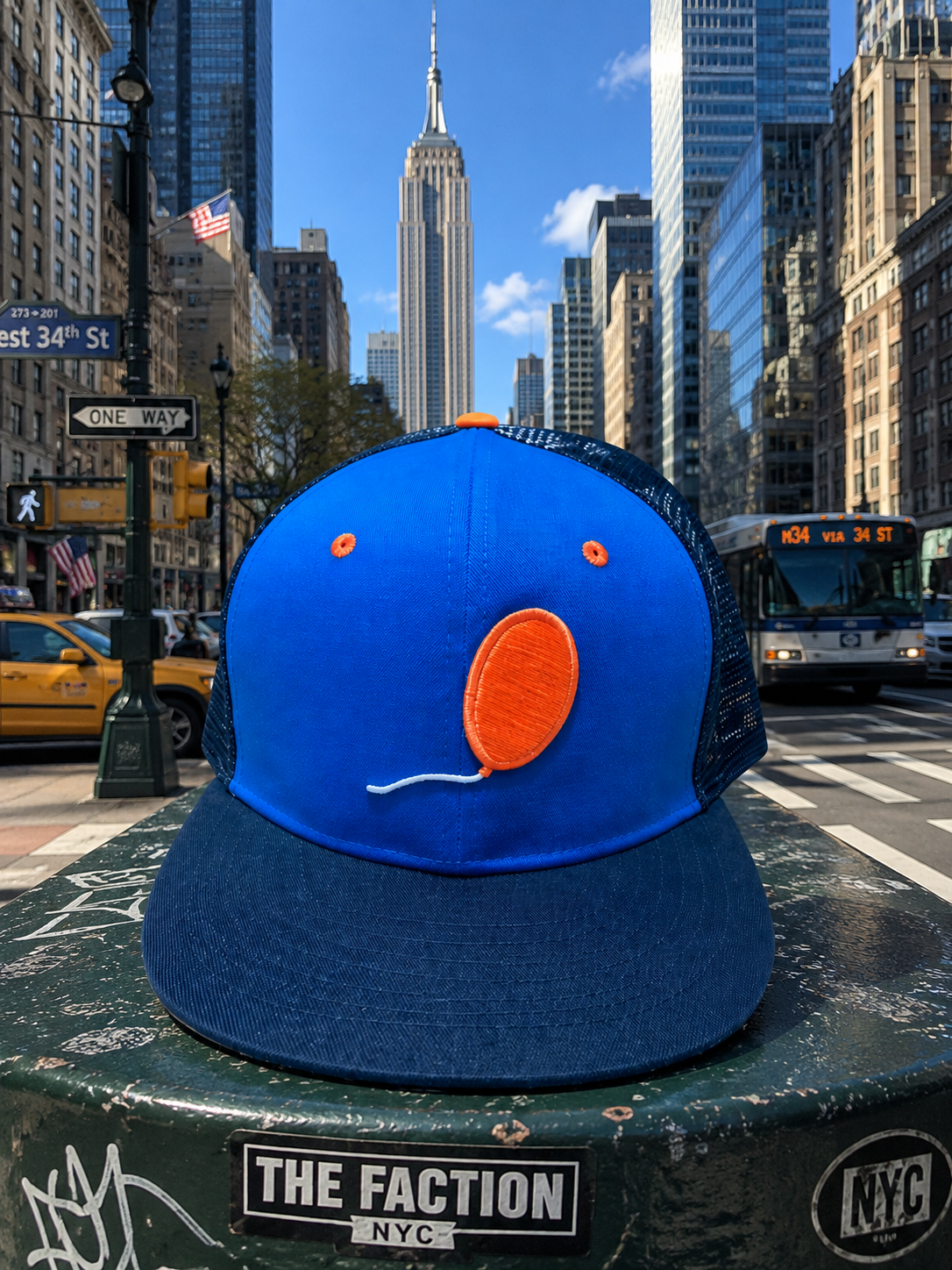 The Faction NYC Metropolitan Trucker Hat