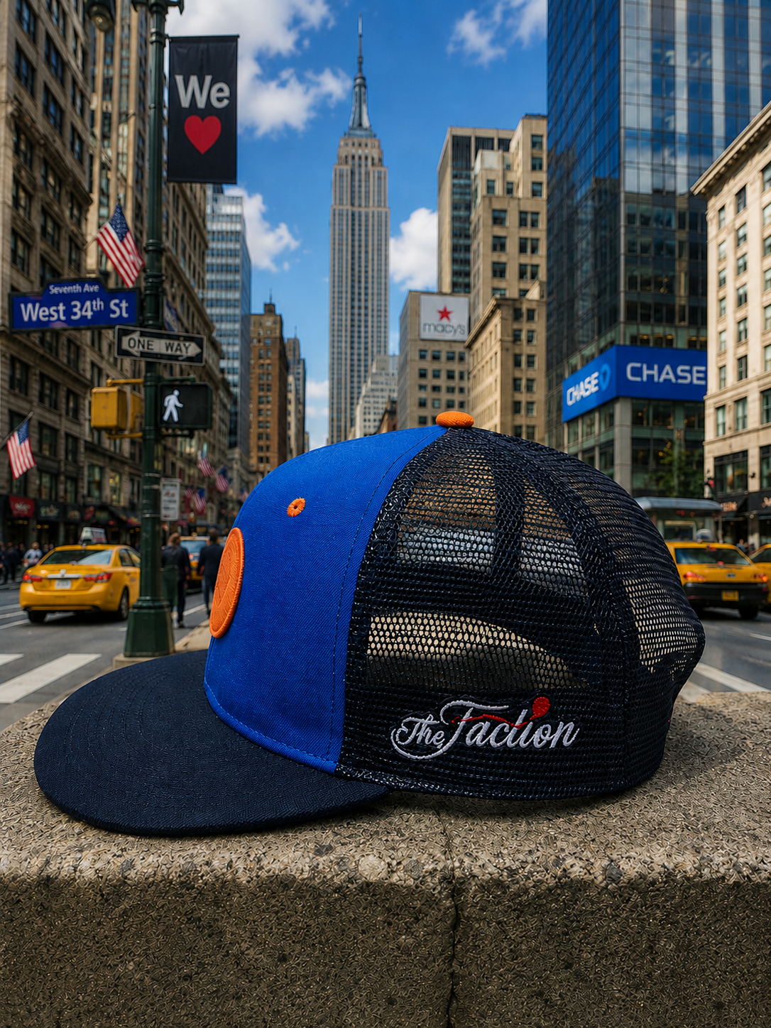 The Faction NYC Metropolitan Trucker Hat