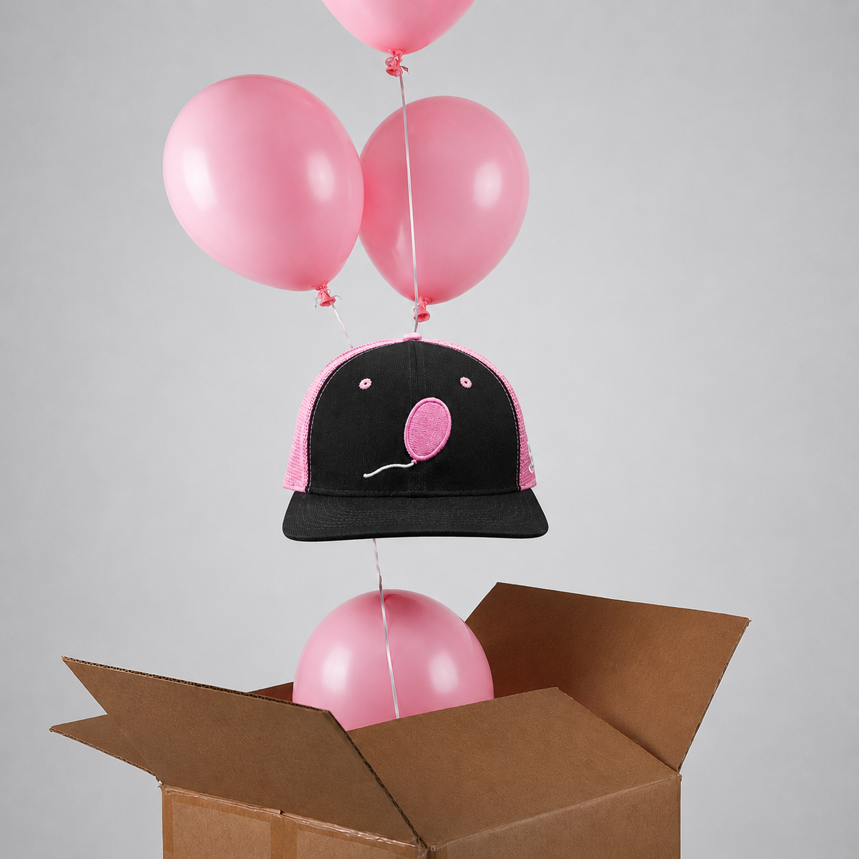 The Faction NYC Pink Ascension Trucker hat