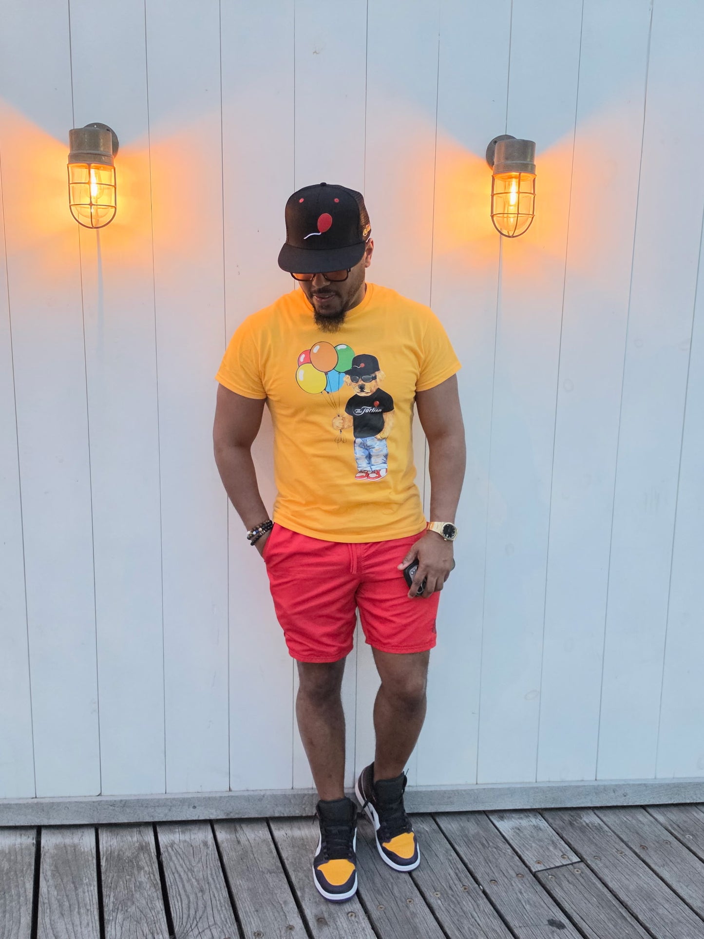 The Big Dog Yellow Tee
