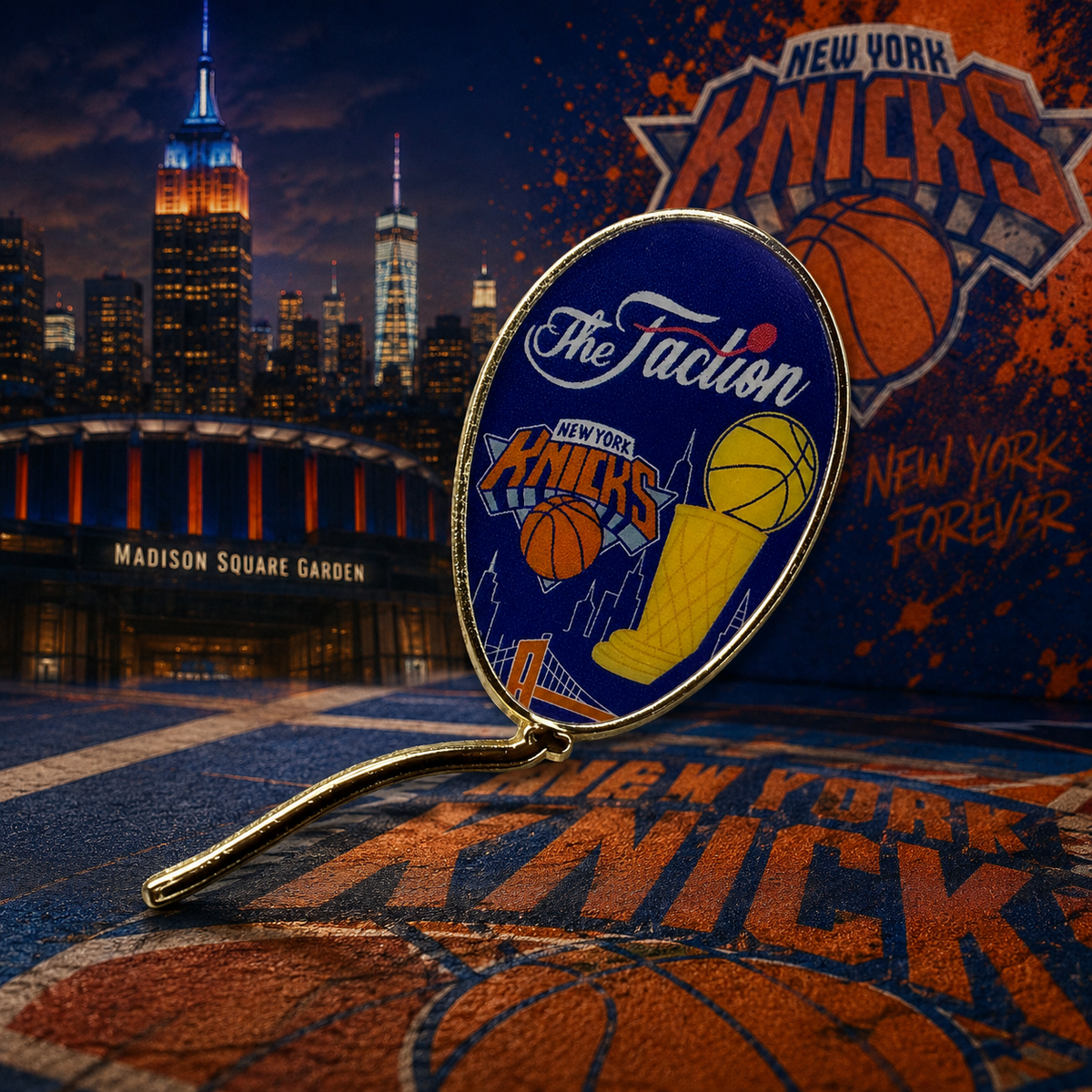 The Faction NYC Garden Of Champions Balloon Pin