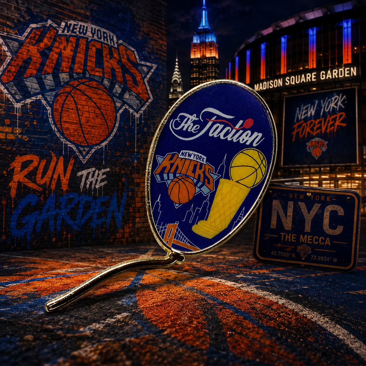 The Faction NYC Garden Of Champions Balloon Pin
