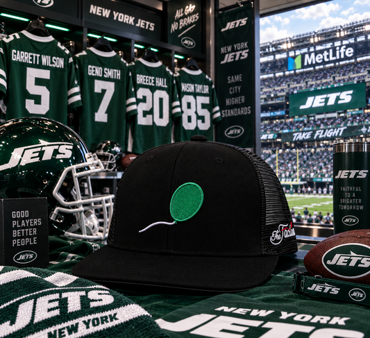 The Faction Green Balloon Trucker/Mesh hat