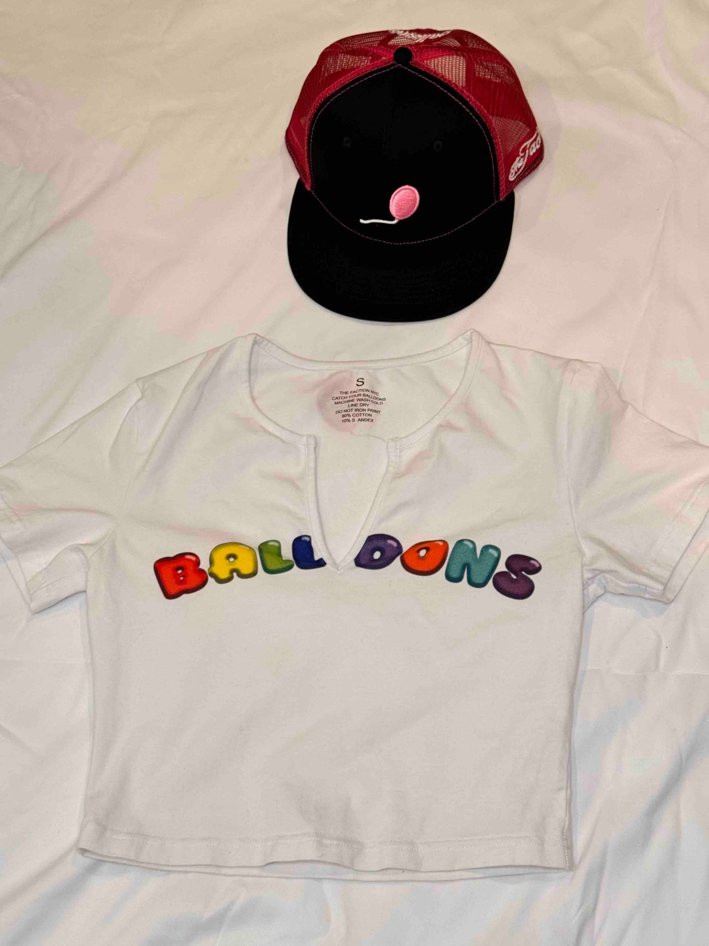 The Faction NYC Pink Ascension trucker hat