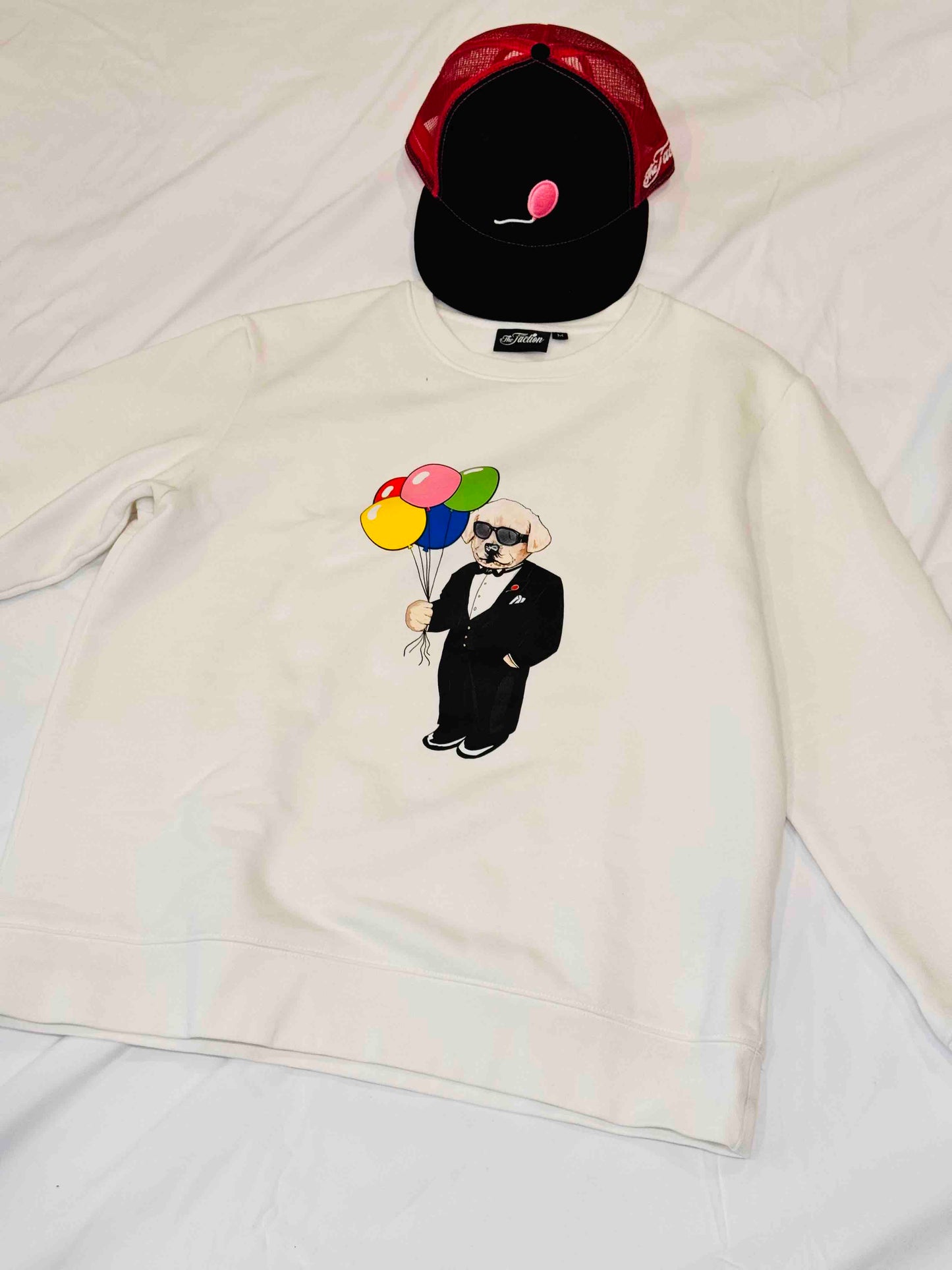 The Faction NYC Pink Ascension trucker hat