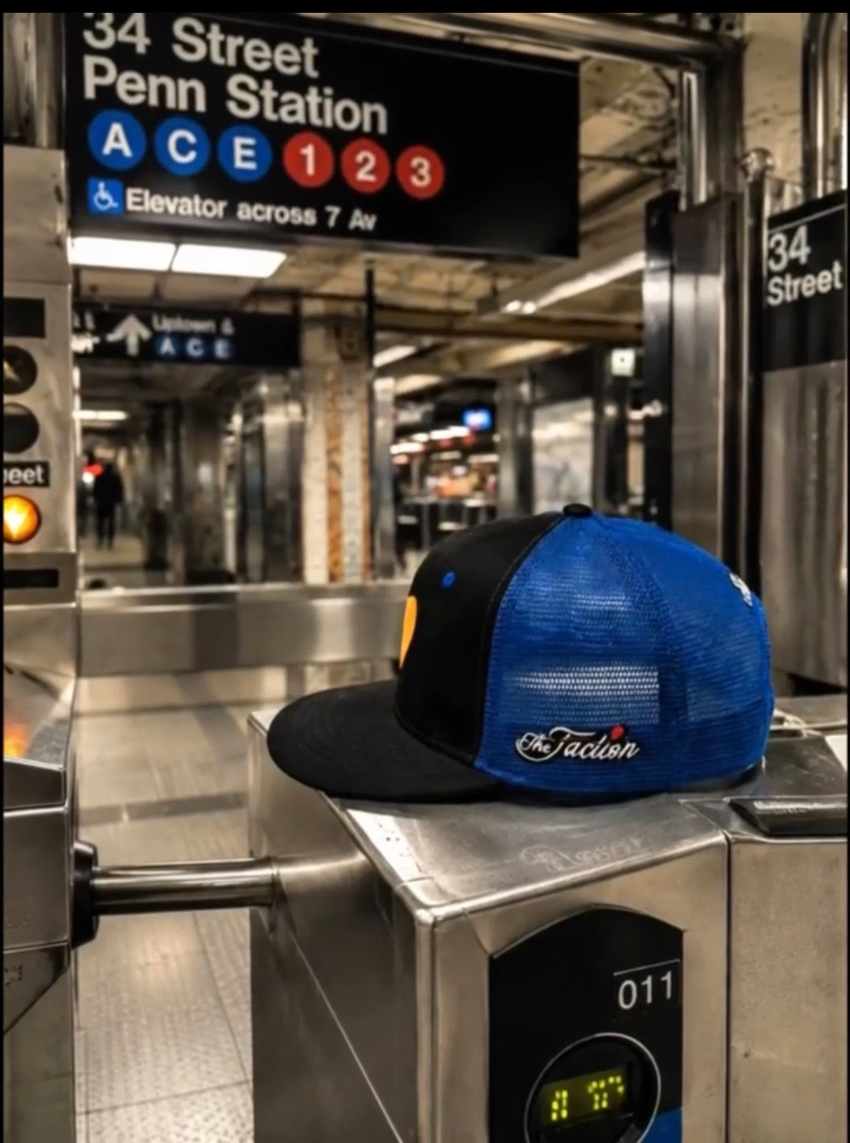 The Faction Nyc Garden Of Dreams Trucker Hat